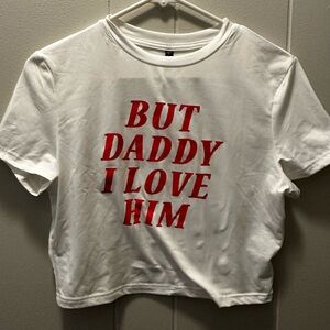 Taylor Swift lyrics “daddy I love him” babydoll tee